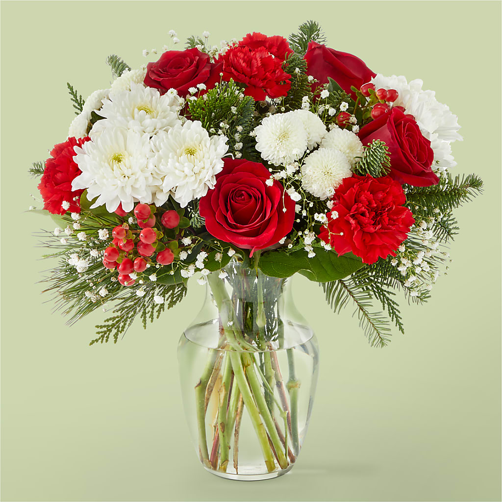 Chance of Flurries Bouquet – Serrano Flowers, Riverside CA