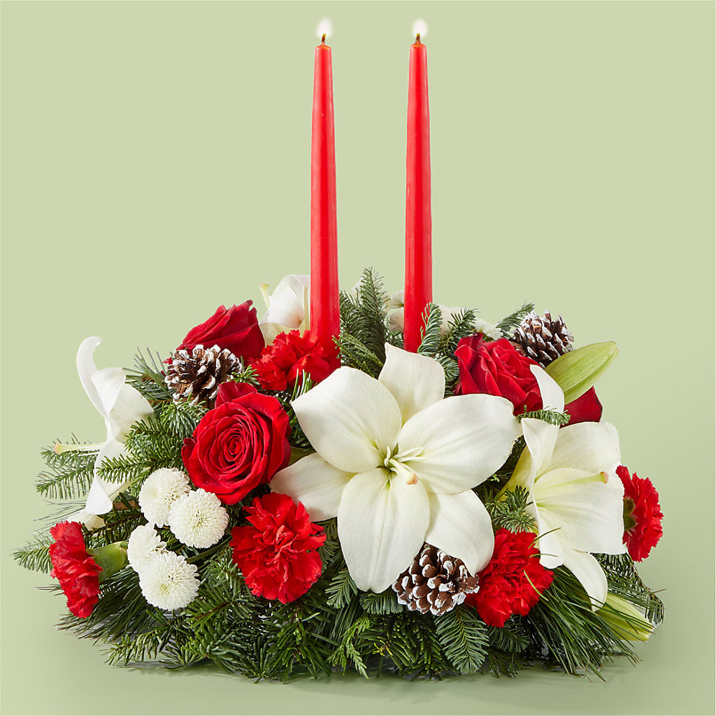 Seasonal Festivities Centerpiece – Serrano Flowers, Riverside CA