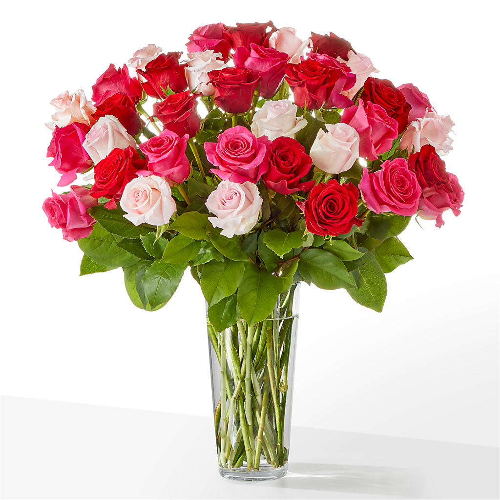 Charming Rose Bouquet – Serrano Flowers, Riverside CA