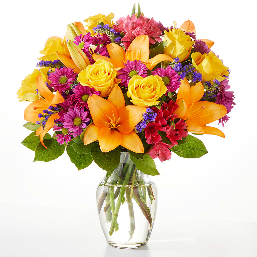 Colorful Visions Bouquet – Serrano Flowers, Riverside CA