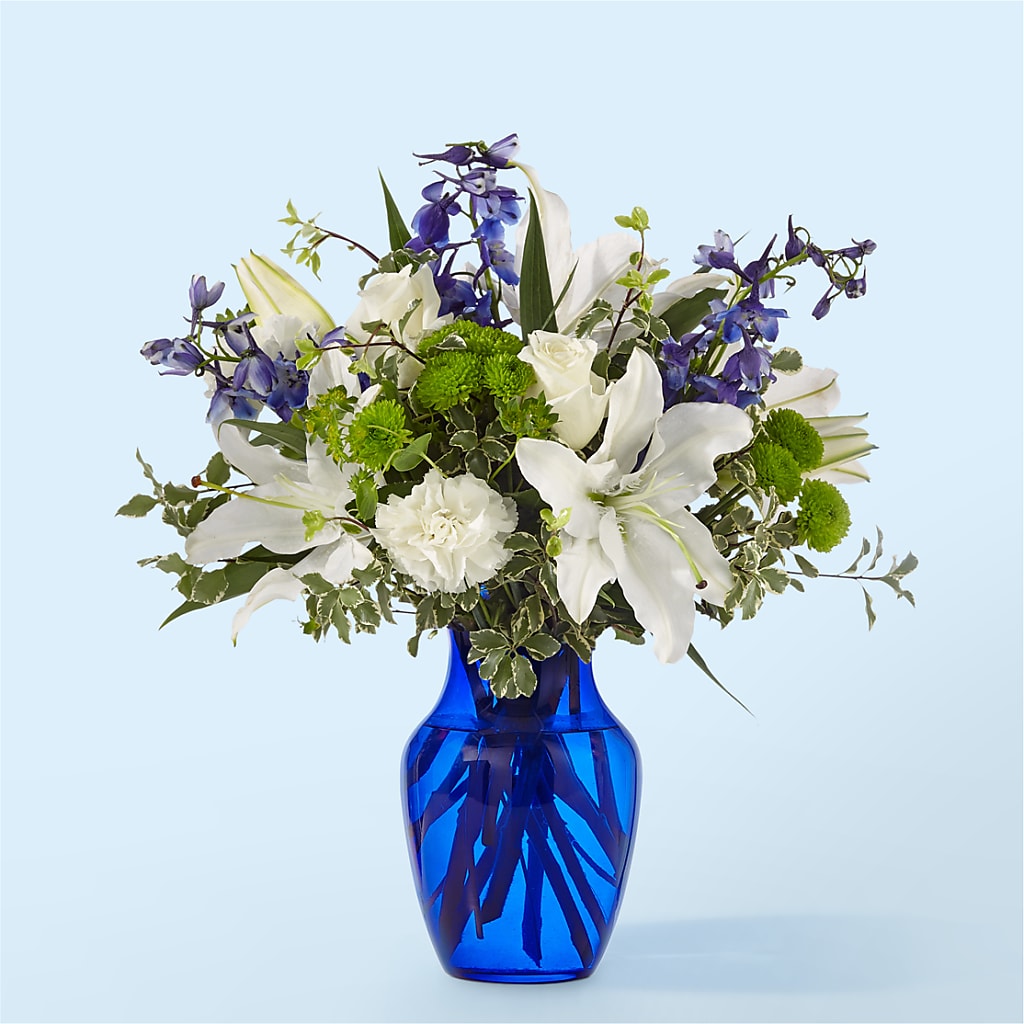 Santorini Bouquet – Serrano Flowers, Riverside CA