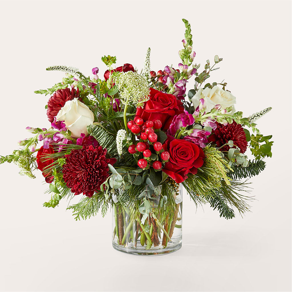 Cranberry Fizz Bouquet – Serrano Flowers, Riverside CA