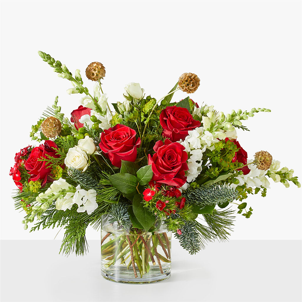 Deck the Halls Bouquet – Serrano Flowers, Riverside CA
