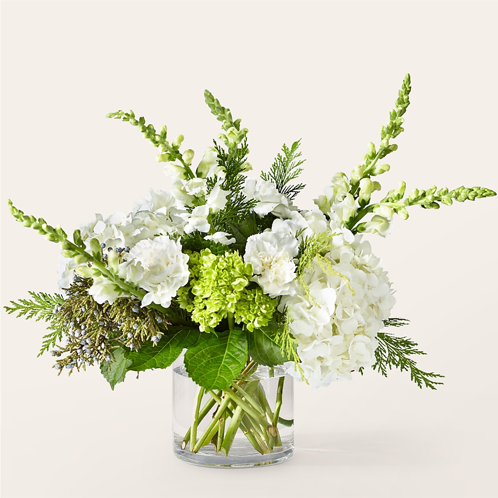 Marshmallows on Top Bouquet – Serrano Flowers, Riverside CA
