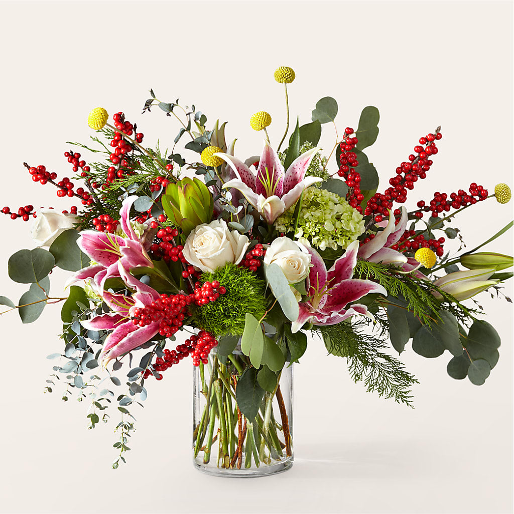 Berry & Bright Bouquet – Serrano Flowers, Riverside CA