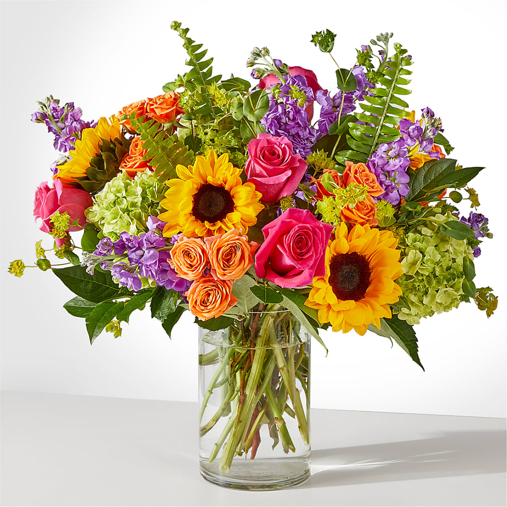 Vibrant Greetings Bouquet – Serrano Flowers, Riverside CA