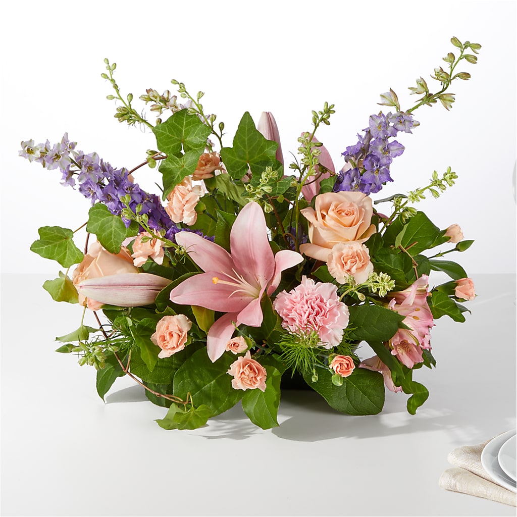 Blossom Time Centerpiece – Serrano Flowers, Riverside CA