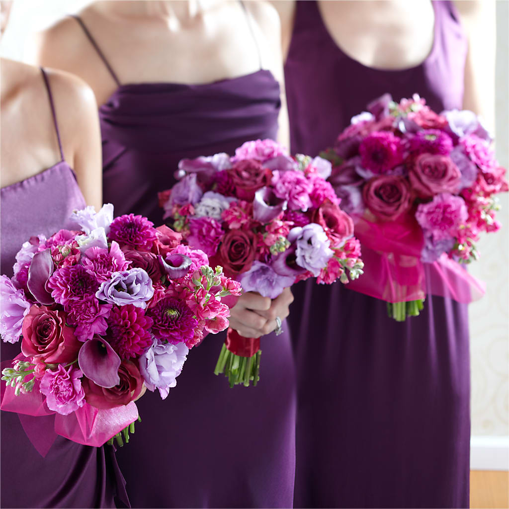 Bridesmaid's Garden Bouquet – Serrano Flowers, Riverside CA