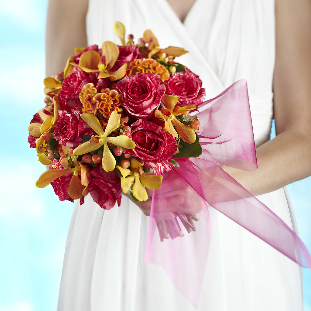 Brilliant Shades of Love Bouquet – Serrano Flowers, Riverside CA