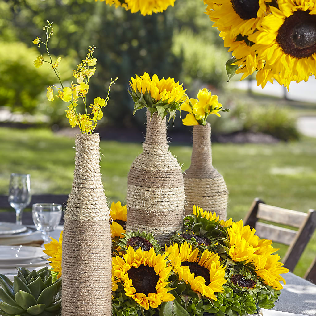 Sublime Garden Centerpiece – Serrano Flowers, Riverside CA