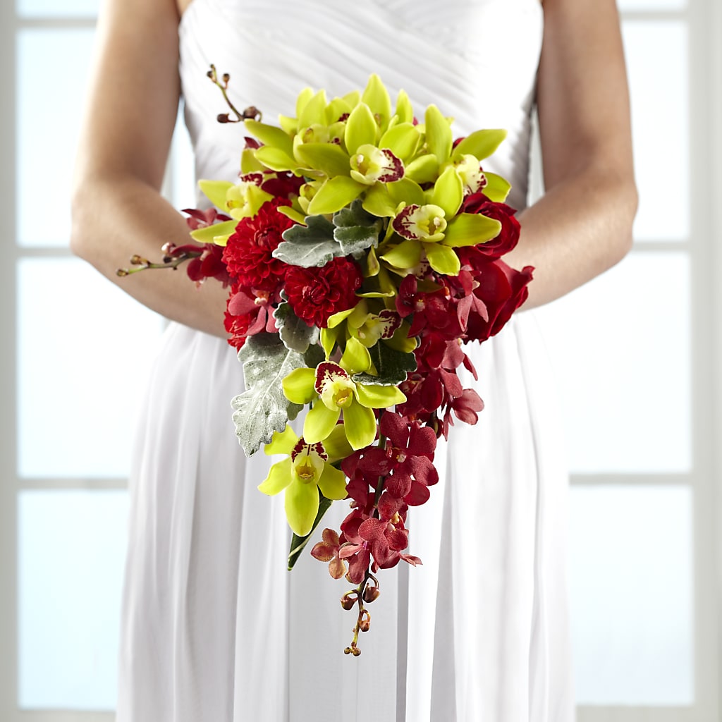 Elegant Orchid Bouquet – Serrano Flowers, Riverside CA