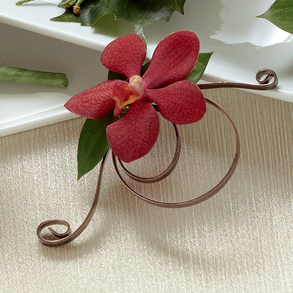 Red Mokara Boutonniere – Serrano Flowers, Riverside CA