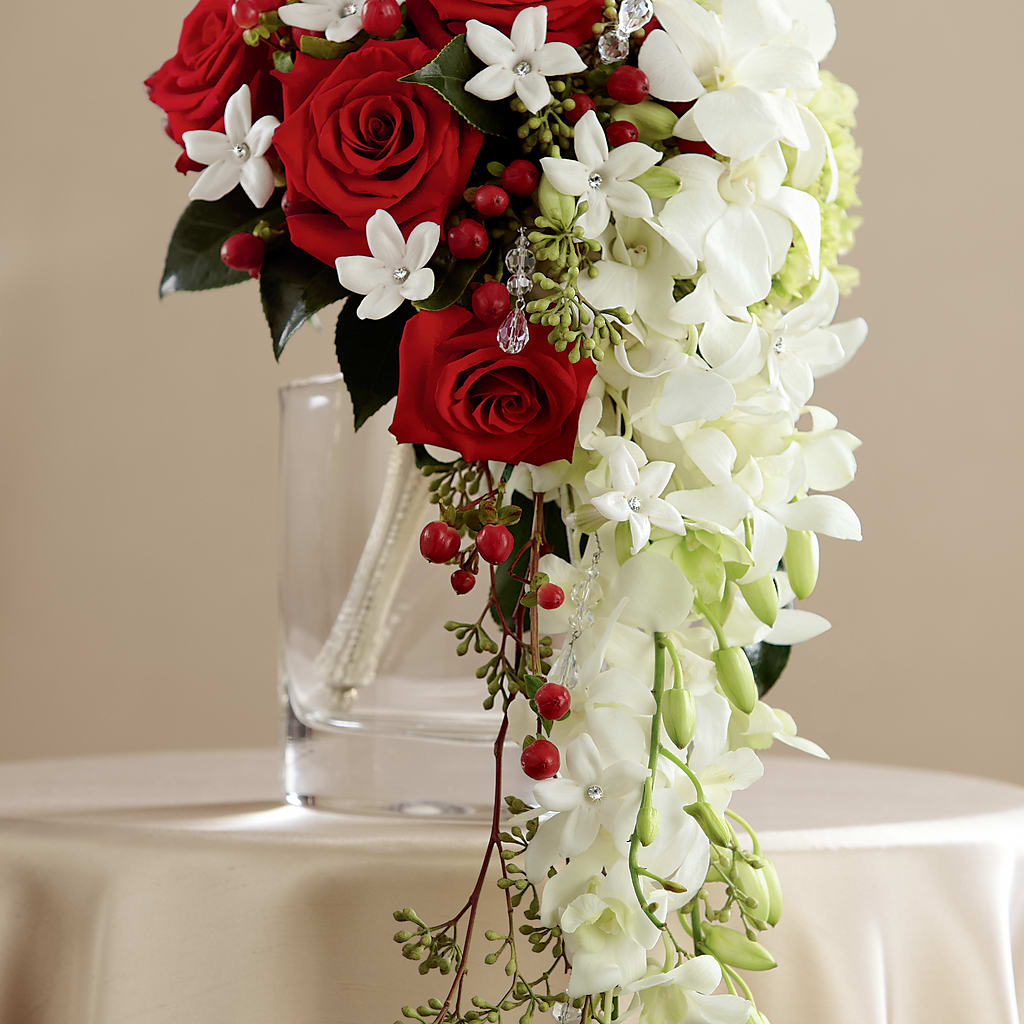 Here Comes the Bride Bouquet – Serrano Flowers, Riverside CA