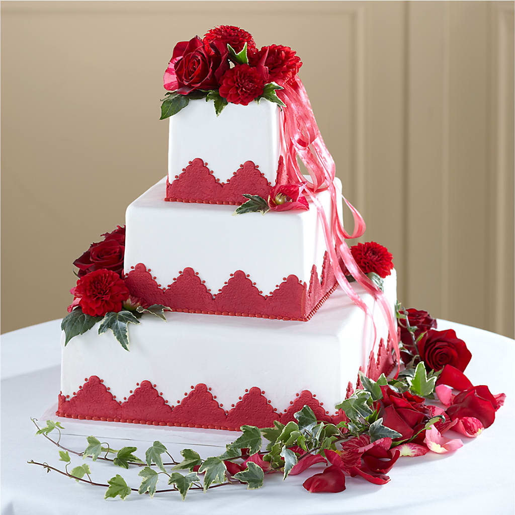 Forever Happiness Cake Decor – Serrano Flowers, Riverside CA