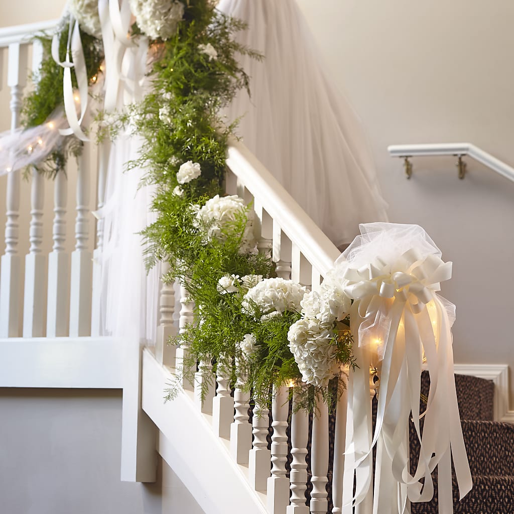 Champagne Dreams Garland – Serrano Flowers, Riverside CA