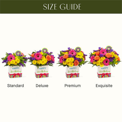 Birthday Brights Bouquet –  Serrano Flowers, Riverside CA