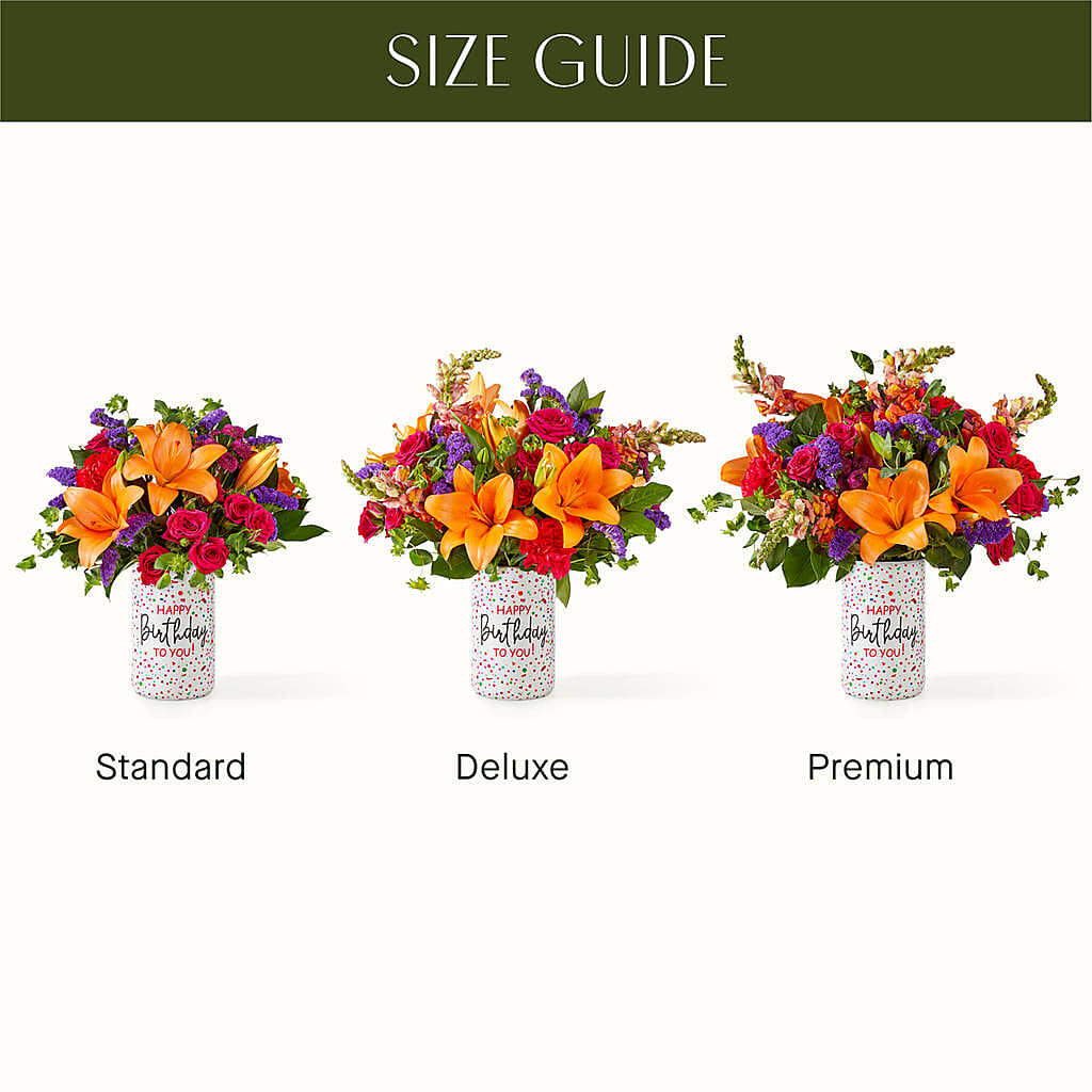 Birthday Palooza Bouquet –  Serrano Flowers, Riverside CA