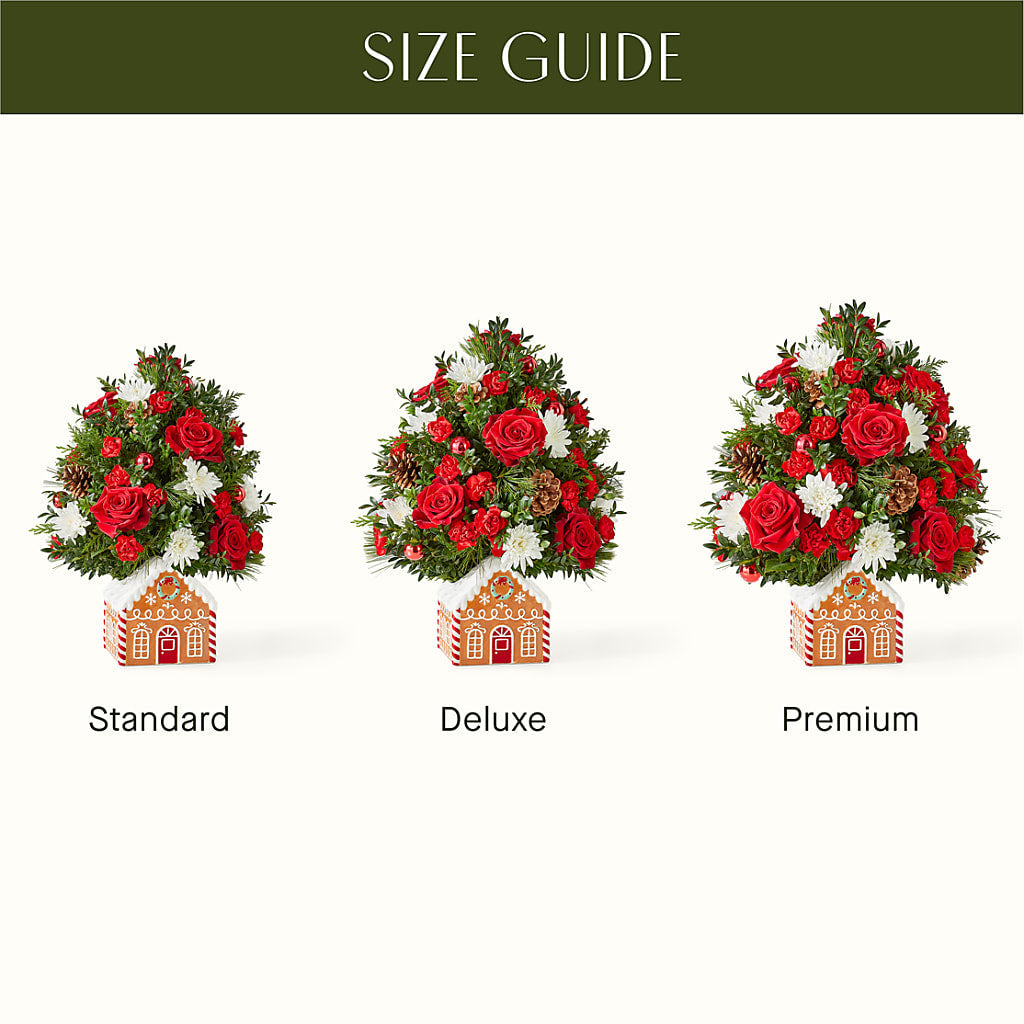 Spiced Gingerbread Tree –  Serrano Flowers, Riverside CA