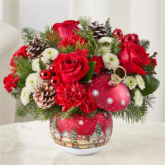 Christmas Carols Ornament –  Serrano Flowers, Riverside CA