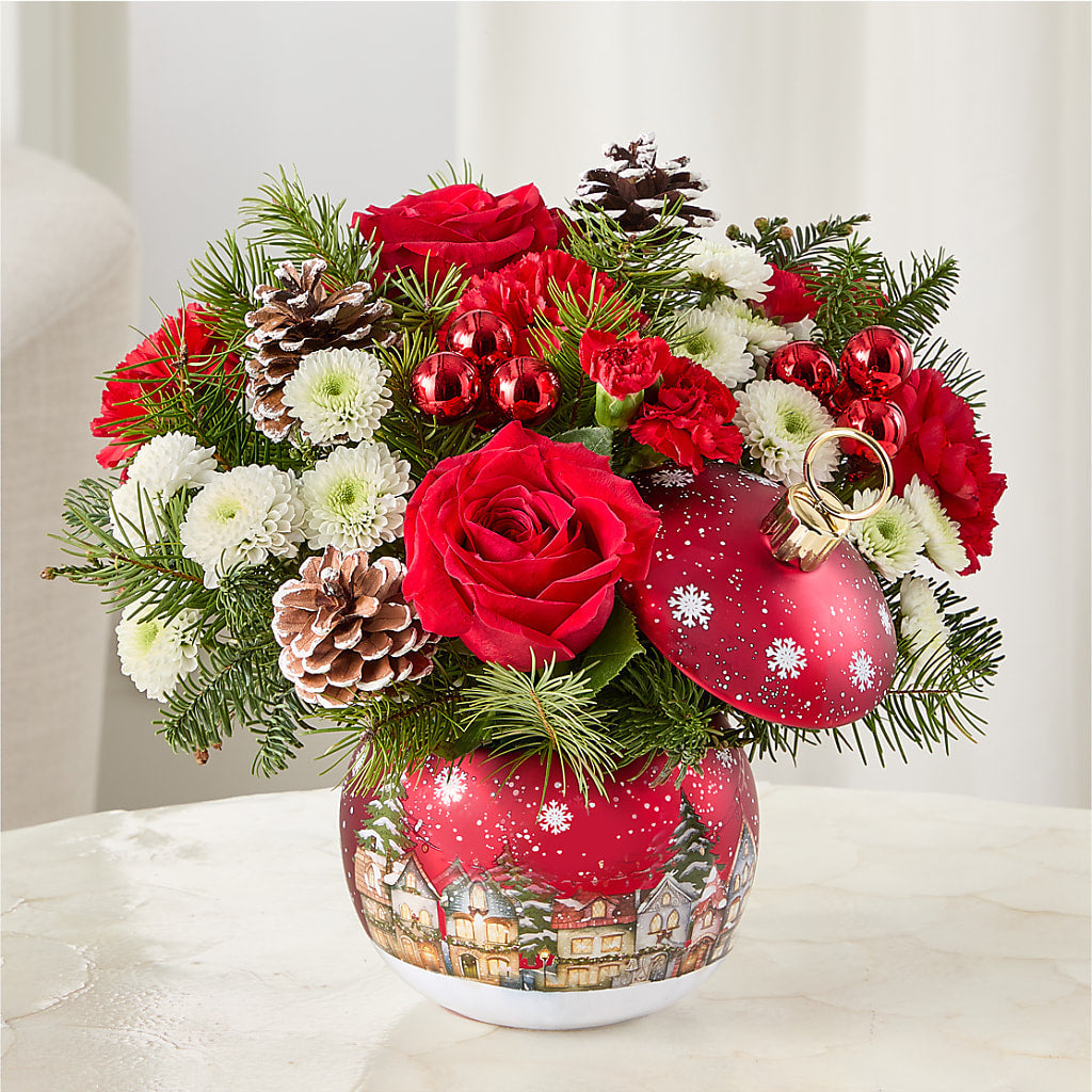Christmas Carols Ornament –  Serrano Flowers, Riverside CA