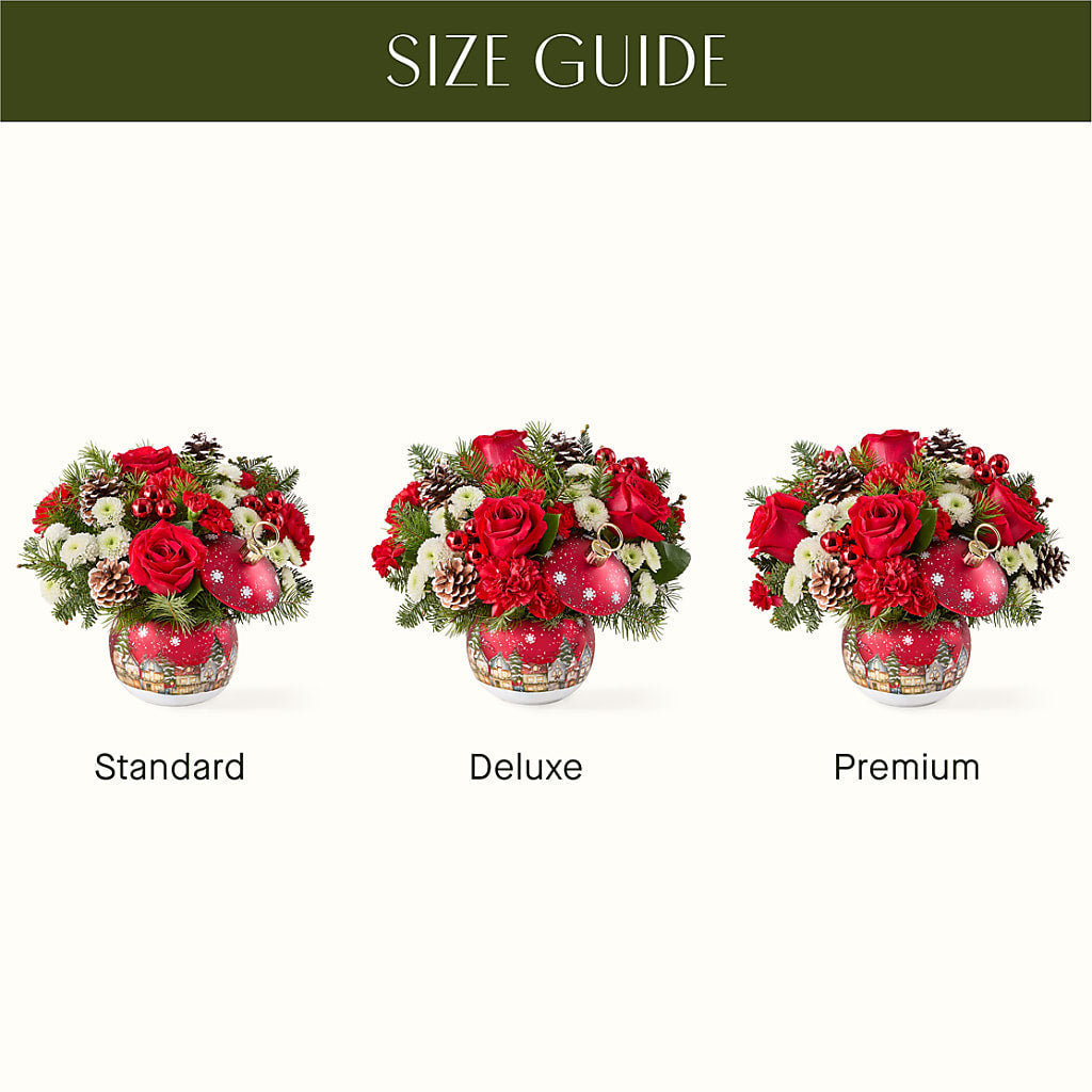 Christmas Carols Ornament –  Serrano Flowers, Riverside CA