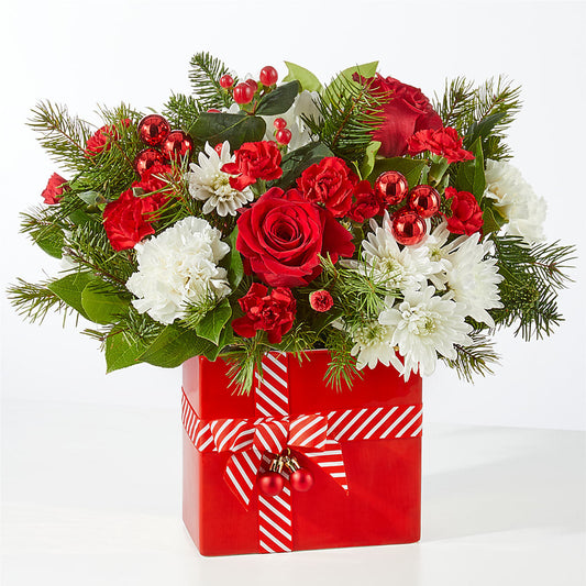 Presents Under the Tree Bouquet –  Serrano Flowers, Riverside CA