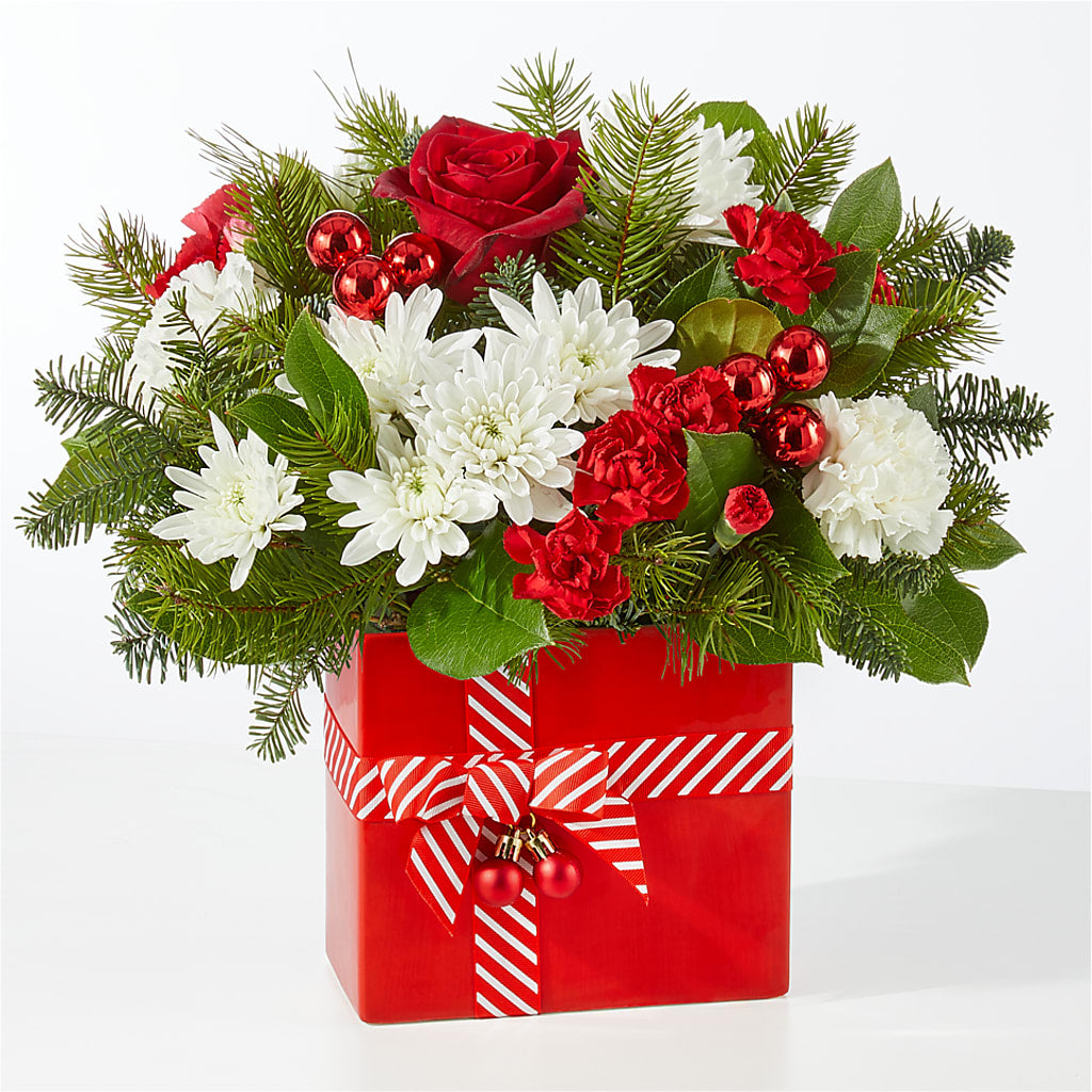 Presents Under the Tree Bouquet –  Serrano Flowers, Riverside CA