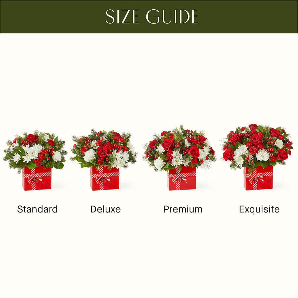 Presents Under the Tree Bouquet –  Serrano Flowers, Riverside CA