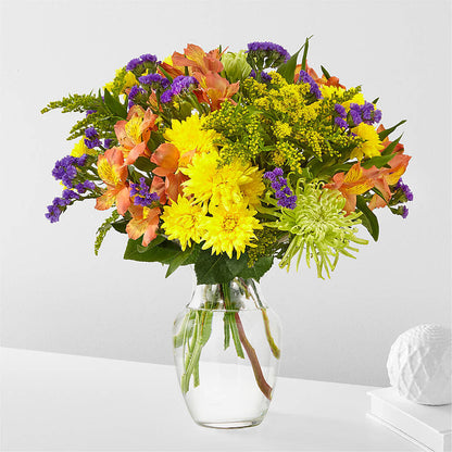 Marmalade Skies Bouquet –  Serrano Flowers, Riverside CA