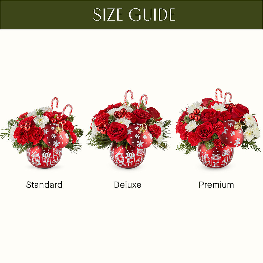 Cheer in the Air Ornament –  Serrano Flowers, Riverside CA