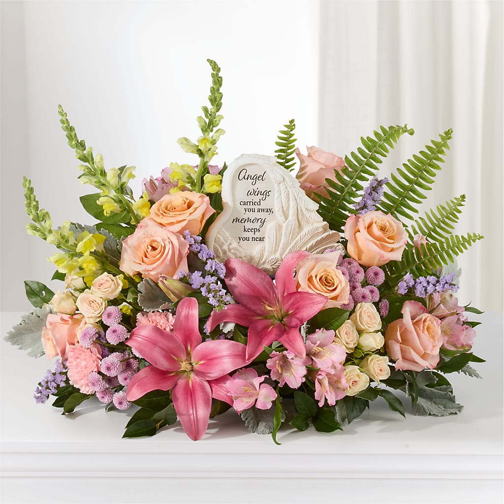 Gentle Light Arrangement –  Serrano Flowers, Riverside CA