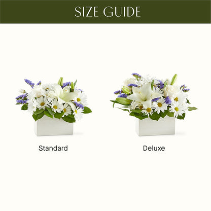 Beyond Blue Box Bouquet –  Serrano Flowers, Riverside CA