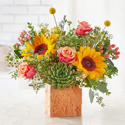 Sunflower Season Bouquet –  Serrano Flowers, Riverside CA