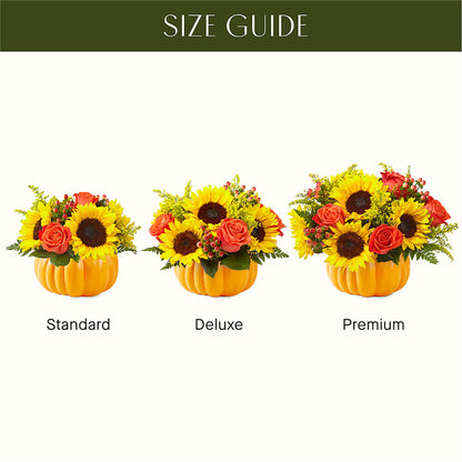 Pick of the Patch Pumpkin Bouquet –  Serrano Flowers, Riverside CA