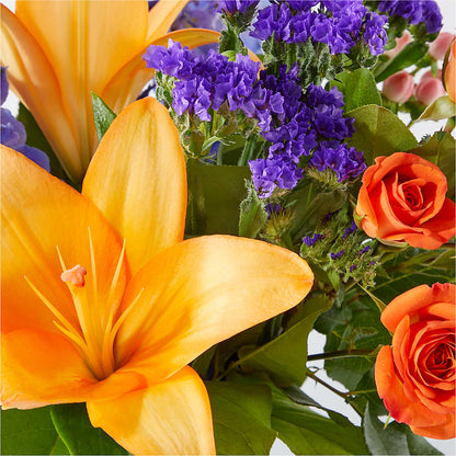 Radiant Citrus Bouquet –  Serrano Flowers, Riverside CA