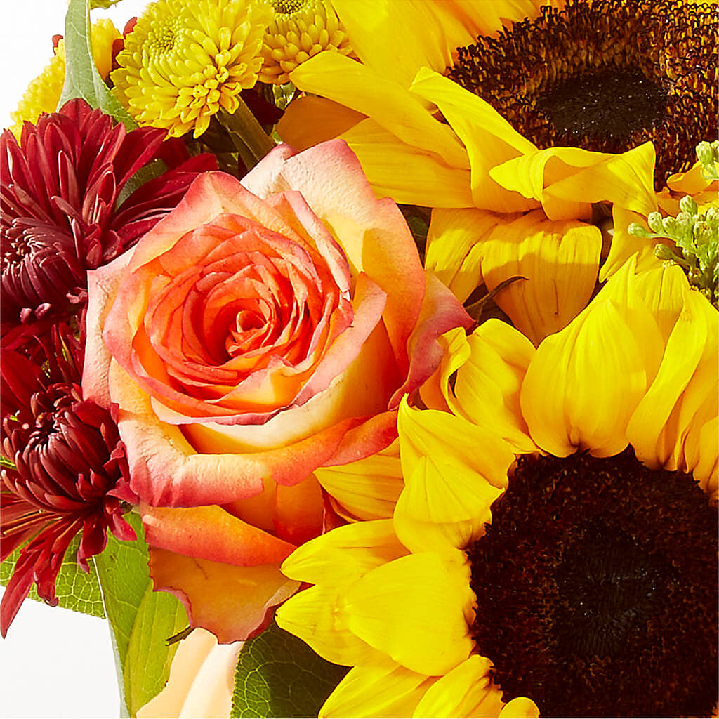 Golden Gourd Pumpkin Bouquet –  Serrano Flowers, Riverside CA