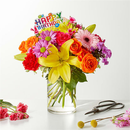 Cue the Confetti - A Florist Original –  Serrano Flowers, Riverside CA