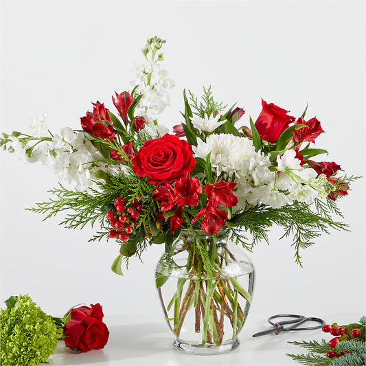 Merry Moment Bouquet – A Florist Original –  Serrano Flowers, Riverside CA