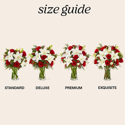 Sparkling Snowflakes Bouquet –  Serrano Flowers, Riverside CA