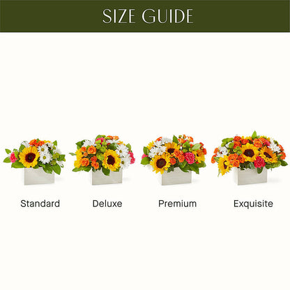 Sun-drenched Blooms Box Bouquet –  Serrano Flowers, Riverside CA