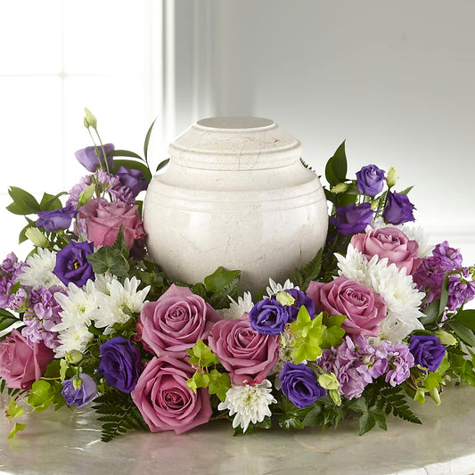 Blooming Sympathy Cremation Adornment –  Serrano Flowers, Riverside CA