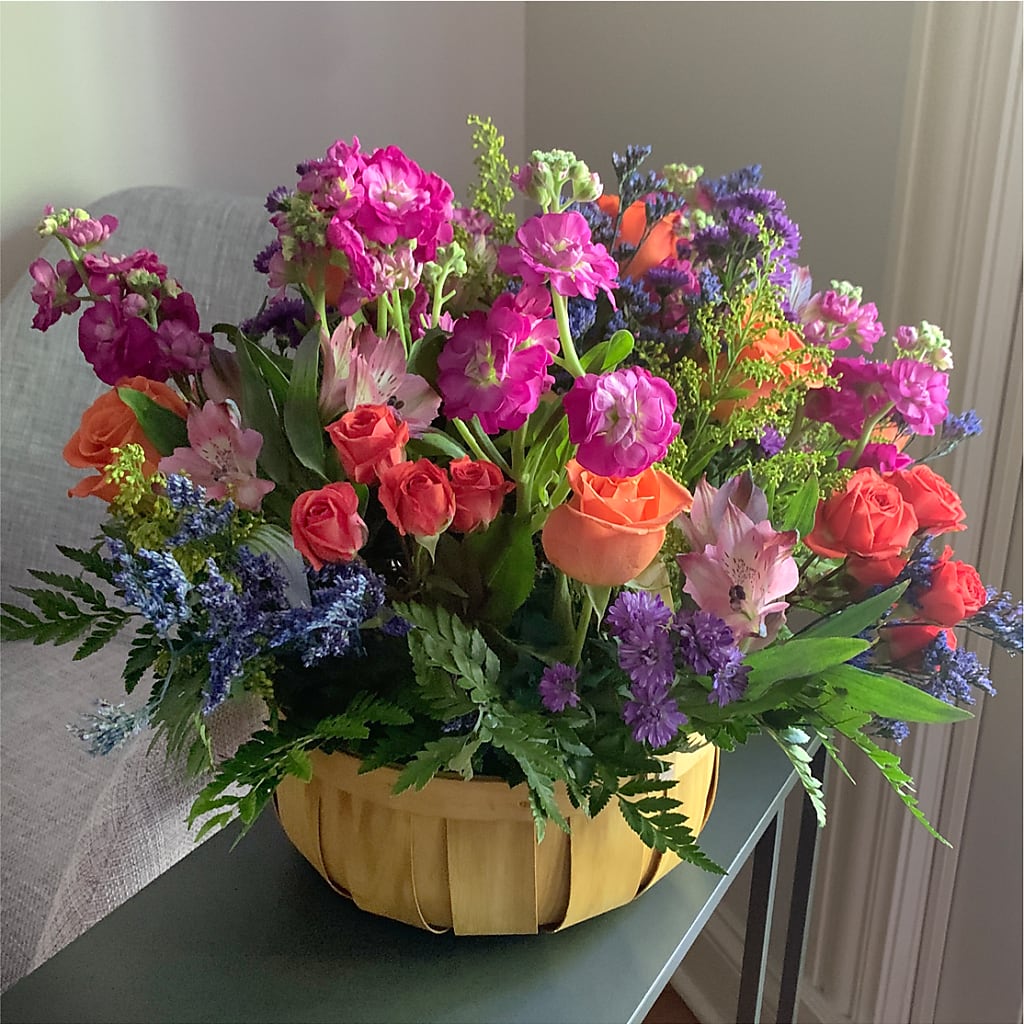 Garden of Life Basket –  Serrano Flowers, Riverside CA
