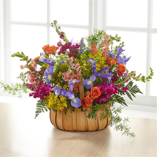 Garden of Life Basket –  Serrano Flowers, Riverside CA