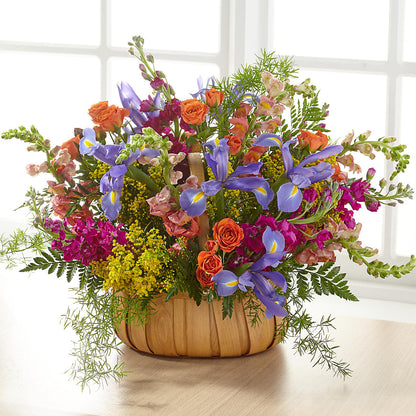 Garden of Life Basket –  Serrano Flowers, Riverside CA