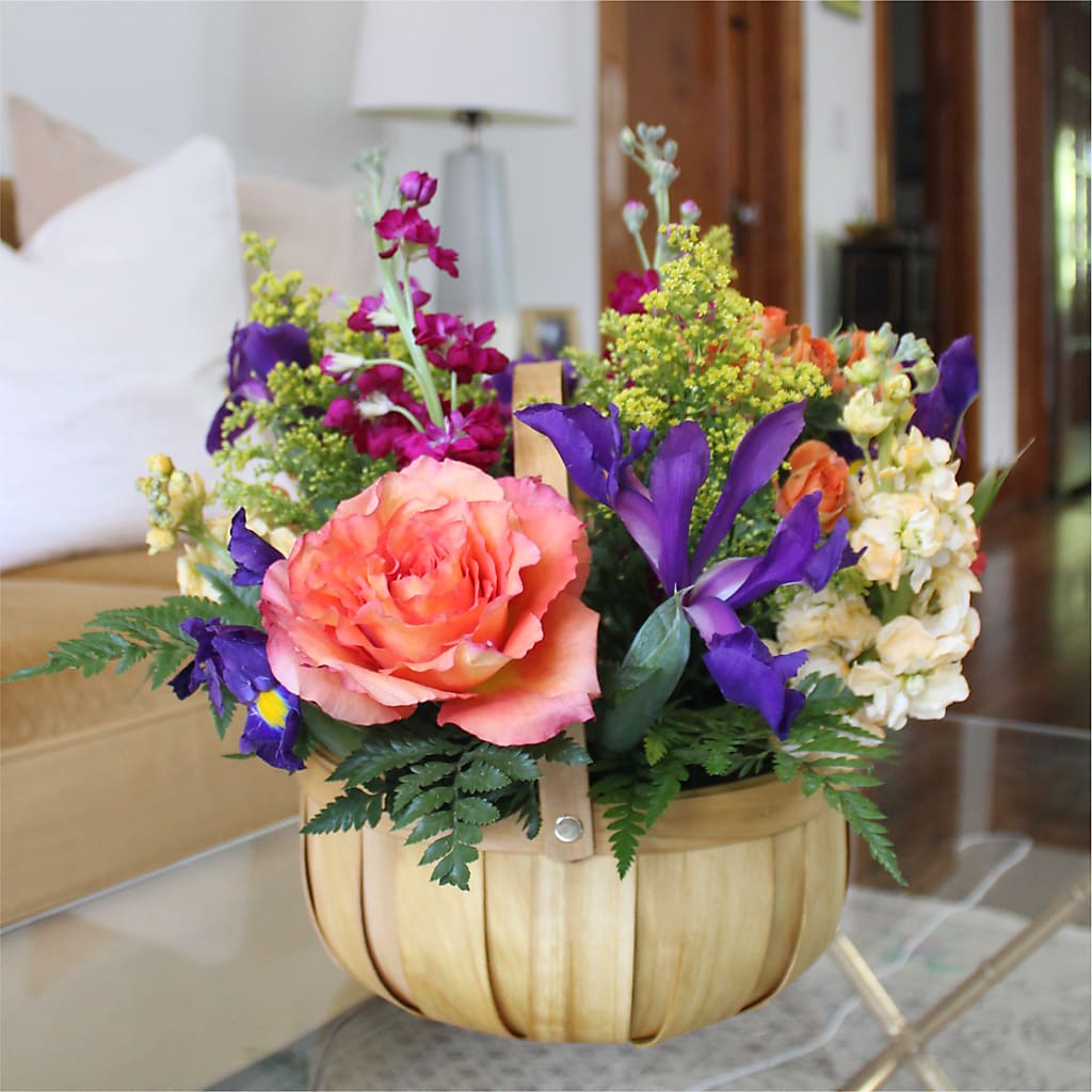 Garden of Life Basket –  Serrano Flowers, Riverside CA