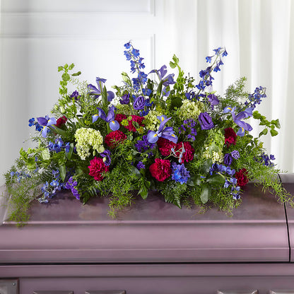 Always Treasured Casket Spray –  Serrano Flowers, Riverside CA