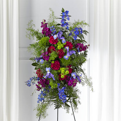 Heavenly Skies Standing Spray –  Serrano Flowers, Riverside CA