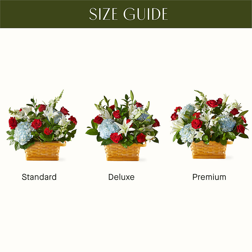 Greater Glory Basket –  Serrano Flowers, Riverside CA