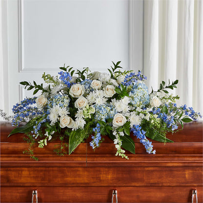 Timeless Essence Casket Spray –  Serrano Flowers, Riverside CA