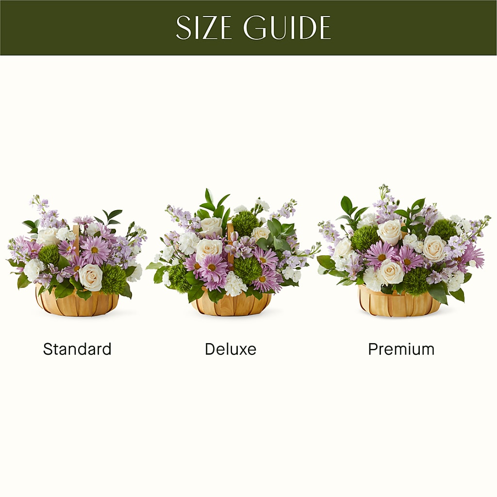 Peace & Love Basket –  Serrano Flowers, Riverside CA